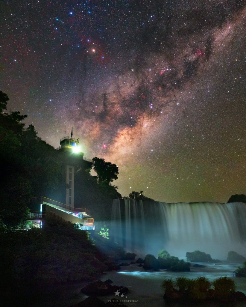 Cataratas do Iguaçu compõe registros celestiais inéditos. Veja fotos! 3 cataratas celestial 2 1