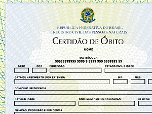 Brasil registra alta de 355 mil mortes nos últimos 12 meses, dizem cartórios 2 certidao obito2