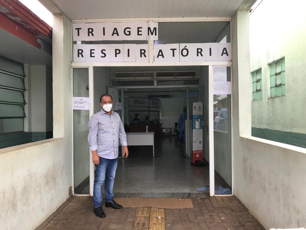 Presidente da Comissão de Saúde da Câmara de Foz do Iguaçu fiscaliza UPA Morumbi e elogia dedicação da equipe 1 maninho1
