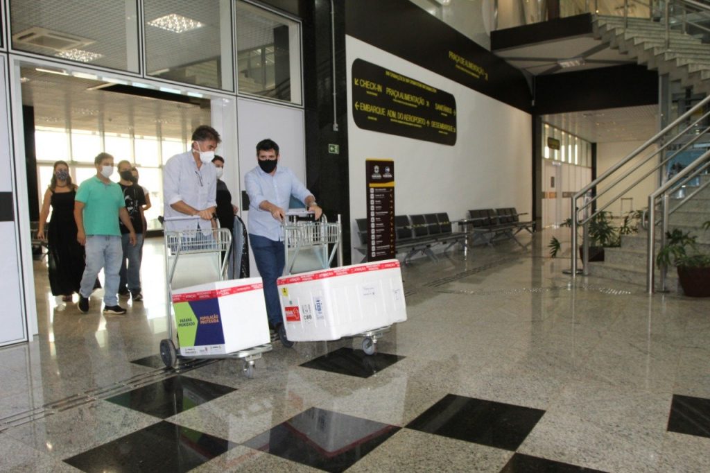 6 mil doses: Remessa extra de vacina contra a Covid-19 chega a Cascavel 2 vacina cascavel 2