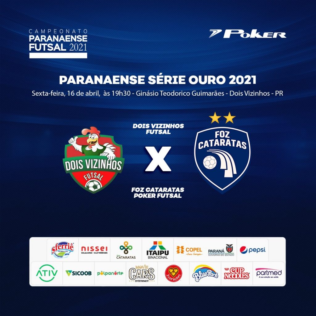 Foz Cataratas Poker Futsal joga em Dois Vizinhos nesta sexta 2 foz futsal 3