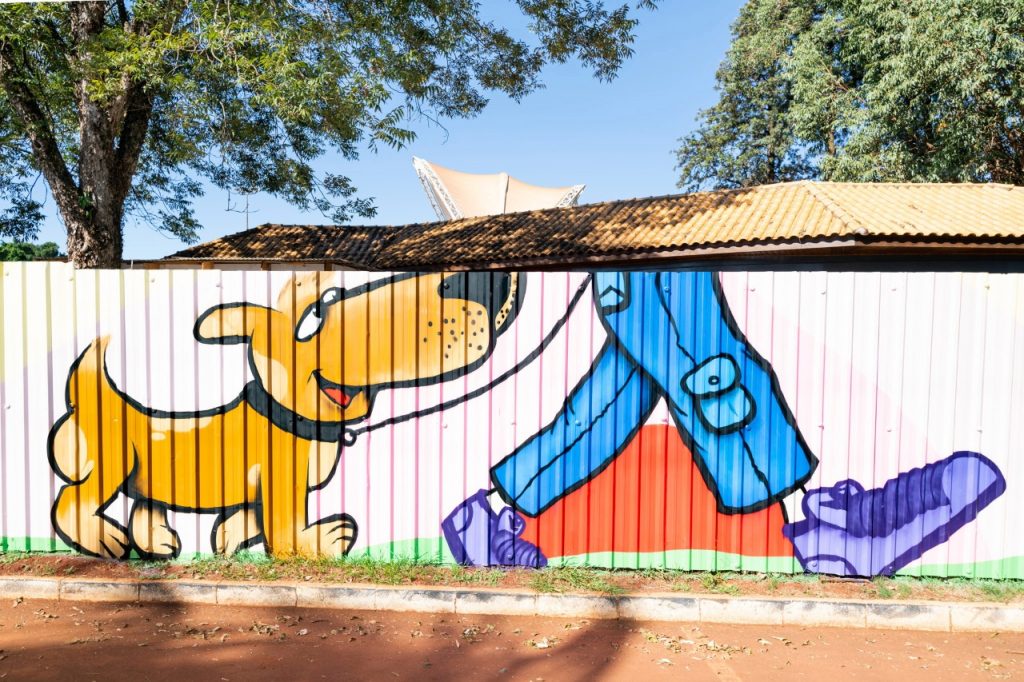 Mural do Gramadão fortalece a arte de rua e estimula talentos de Foz do Iguaçu 3 obras gramadao 2