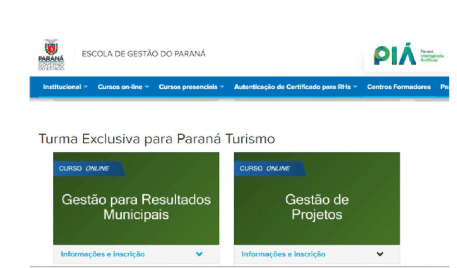 Cursos para gestores de projetos em turismo estão com inscrições abertas 2 turismo 2
