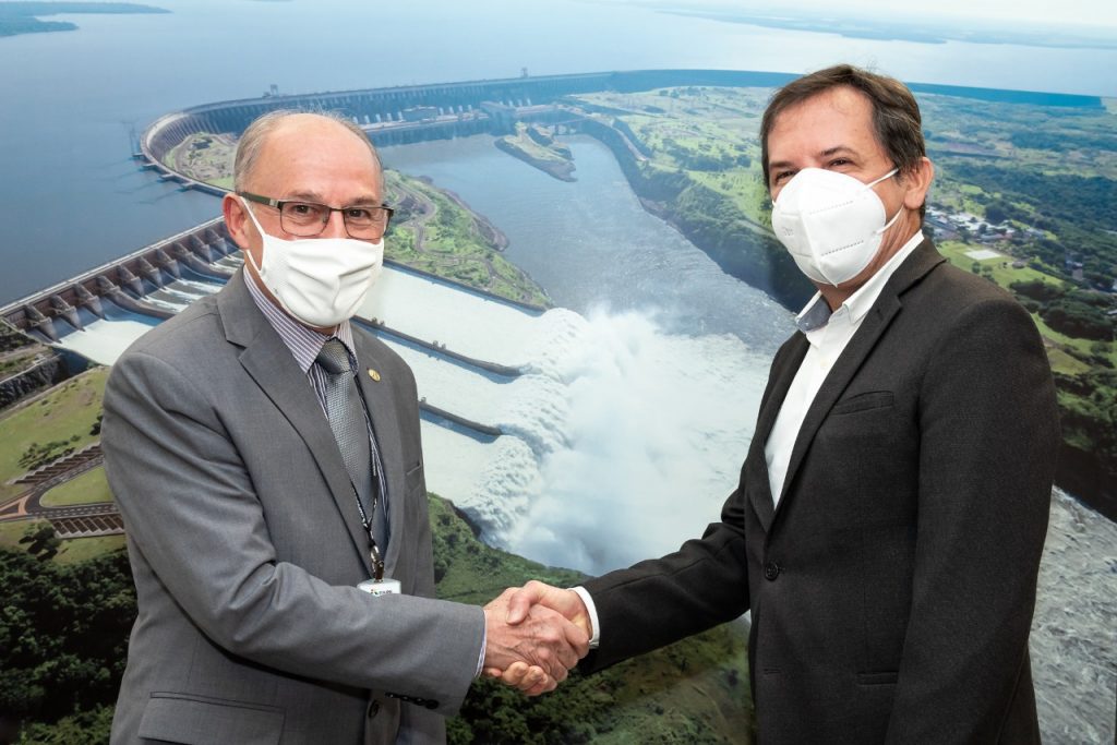 Prefeito e presidente da Câmara de Foz do Iguaçu fazem a primeira visita ao novo diretor-geral brasileiro da Itaipu 3 visita diretor itaipu 3