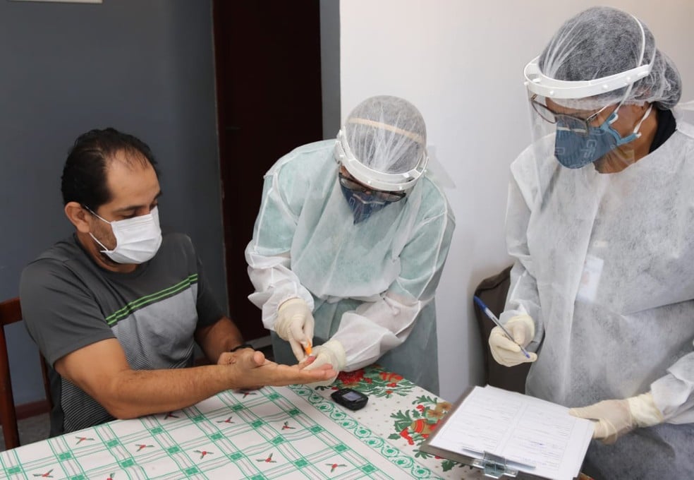 Pacientes podem ser encaminhados para atendimento domiciliar Foto Christian Rizzi PMFI