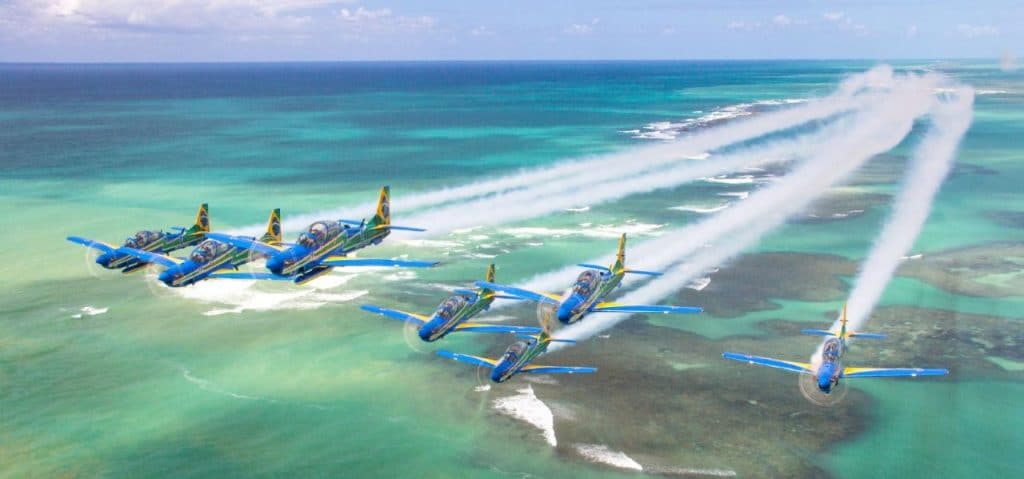 Aniversário da Itaipu terá Esquadrilha da Fumaça, homenagens e arte 1 esquadrilha da fumaca 2
