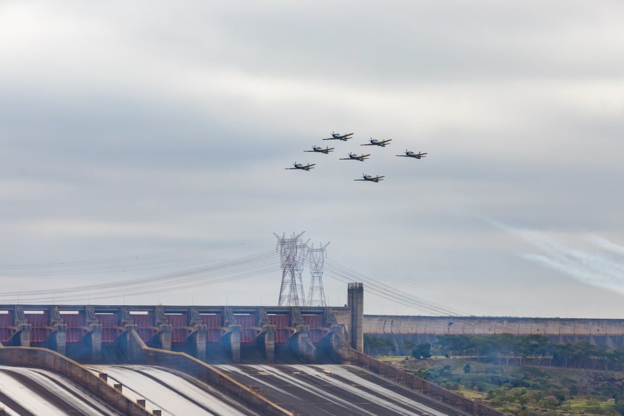 esquadrilha na itaipu