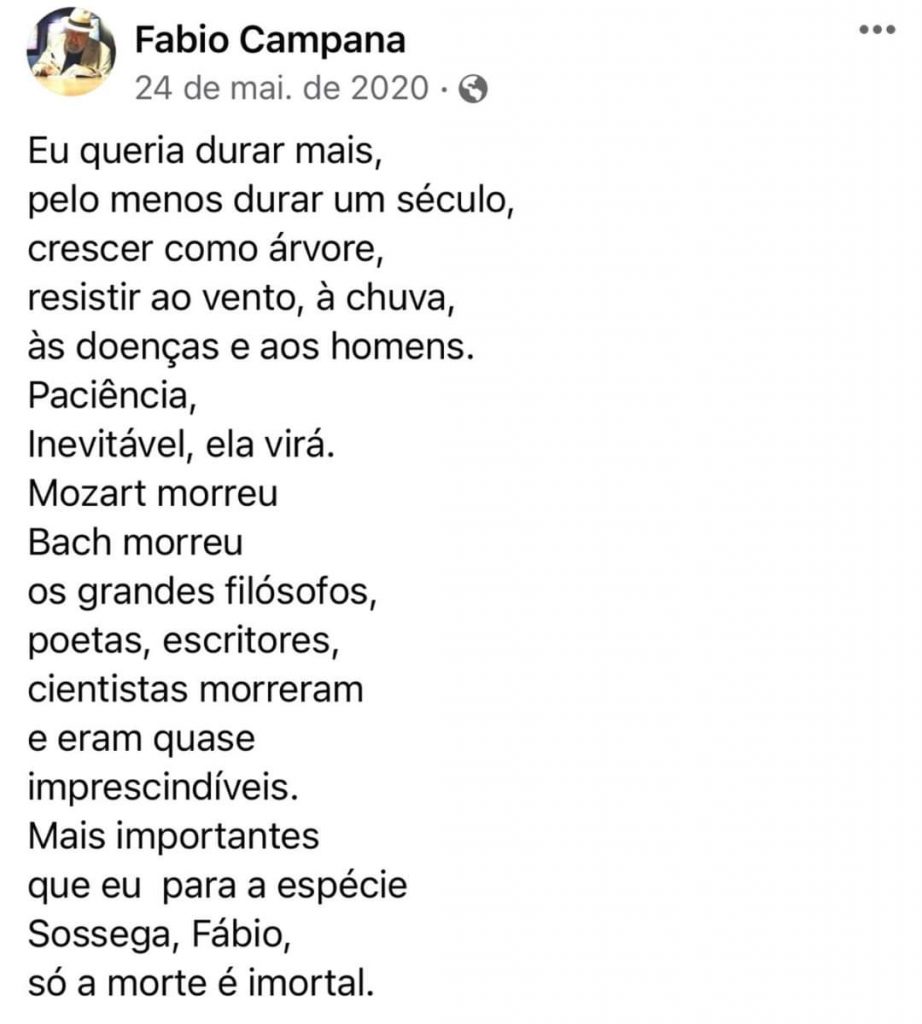 Fábio Campana, imortal! 1 fabio