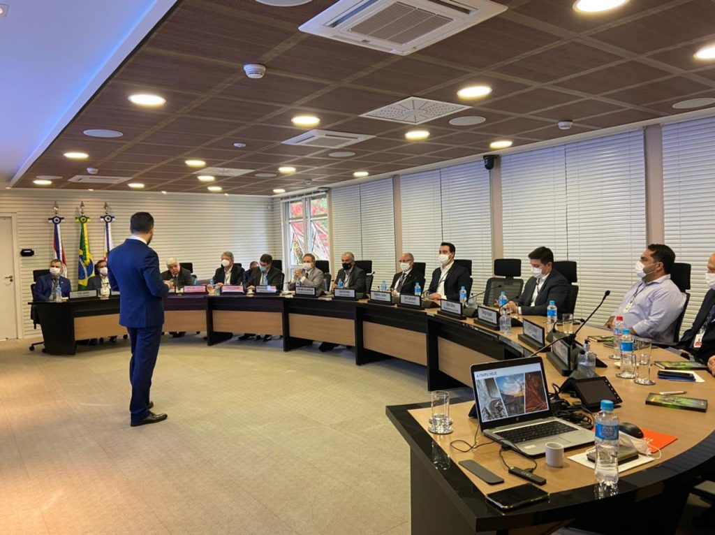Diretor-geral da Itaipu recebe governadores do Paraná e do Mato Grosso do Sul 1 visita itaipu 2