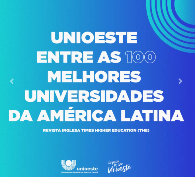 Unioeste é destaque entre universidades da América Latina 2 unioeste