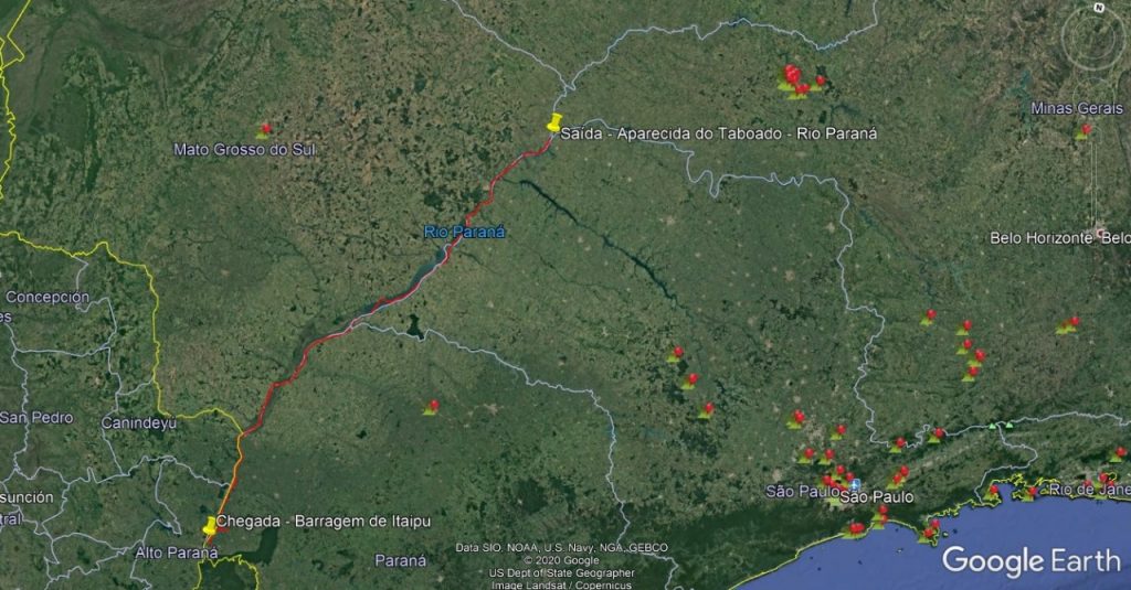 Travessia de caiaque vai percorrer 830 km do Rio Paraná da nascente até a usina de Itaipu 1 caiaque no parana 1