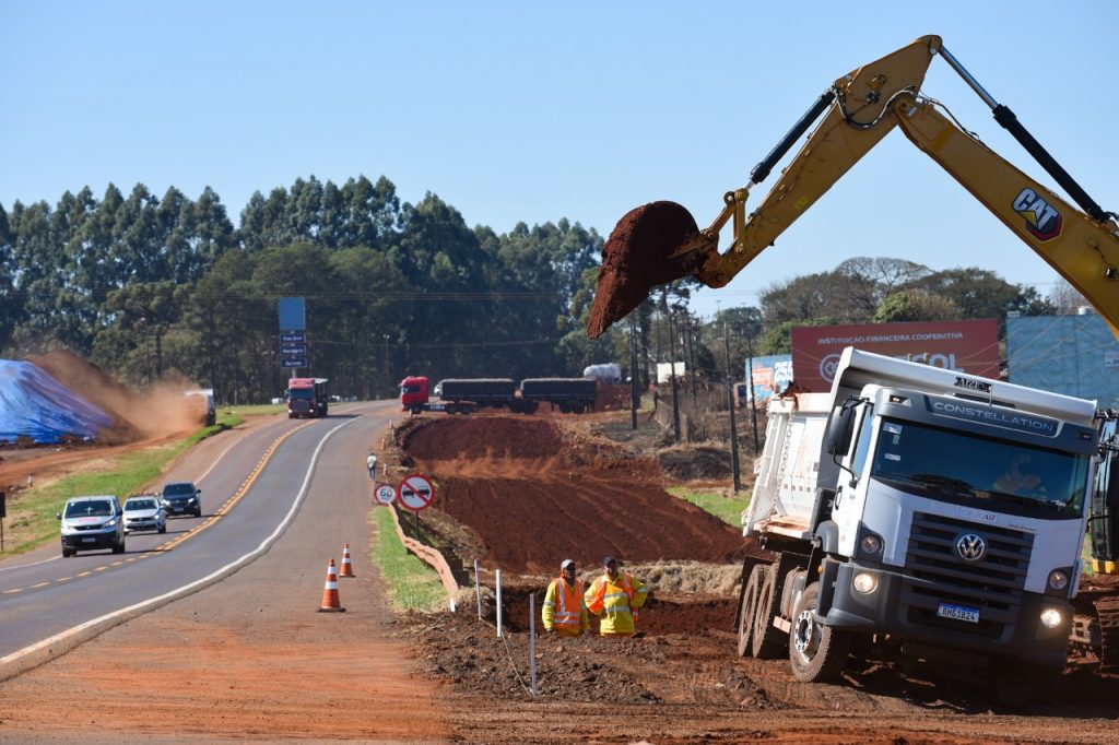 Apoio financeiro de Itaipu garante duplicação do Contorno Oeste e trecho da BR-277, em Cascavel 4 obras cascavel