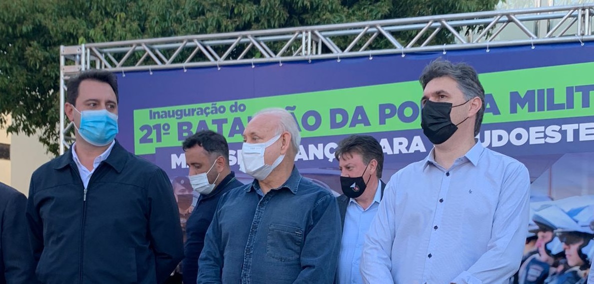Inauguracao de Batalhao da PM em Francisco Beltrao