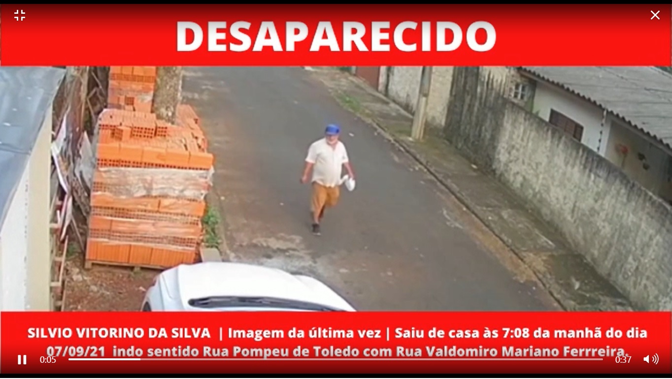 idoso desaparecido