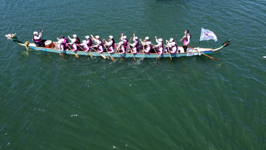 Batismo de embarcação marca nova fase da equipe de canoagem Flor de Lótus 1 batismo 2 1
