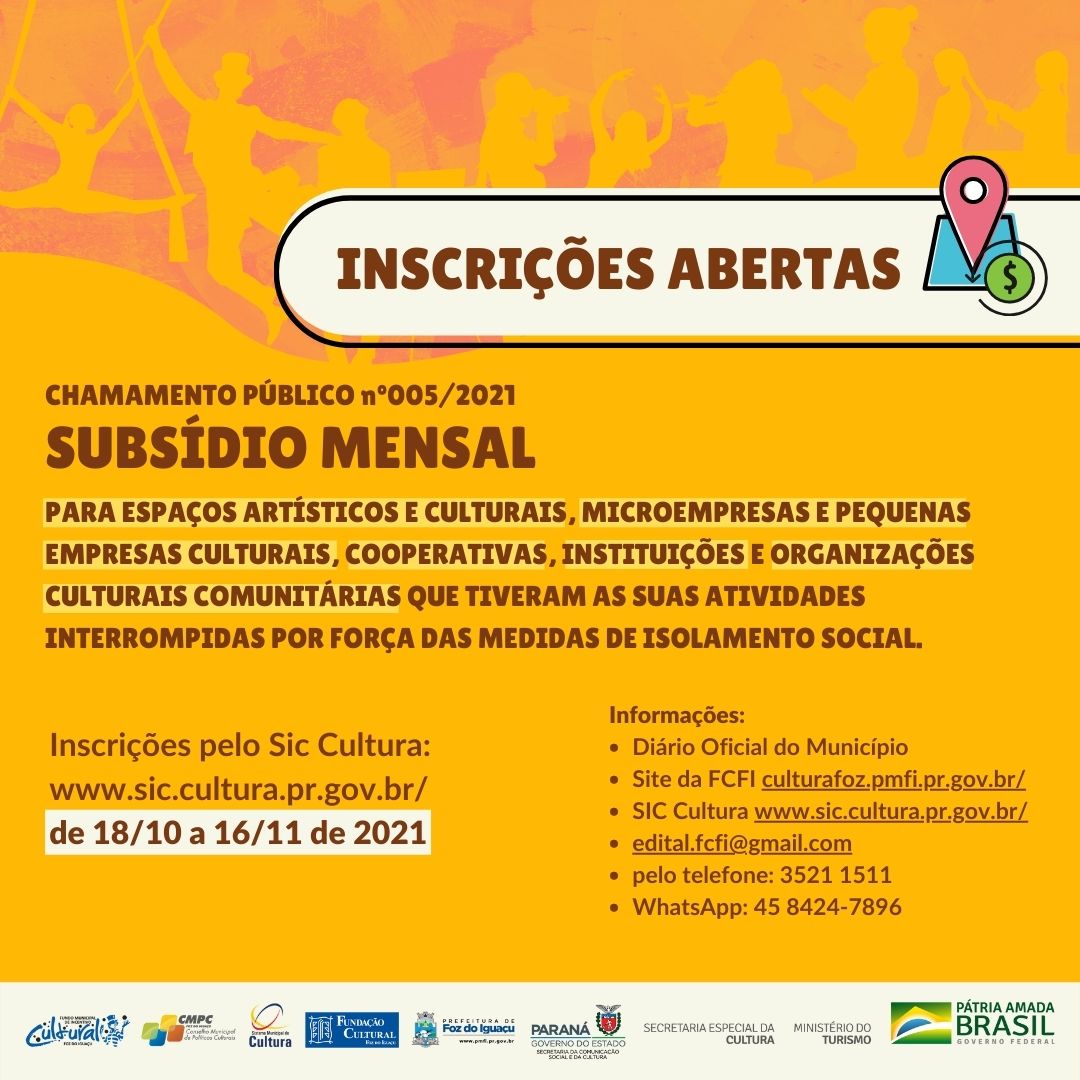 inscricoes abertas