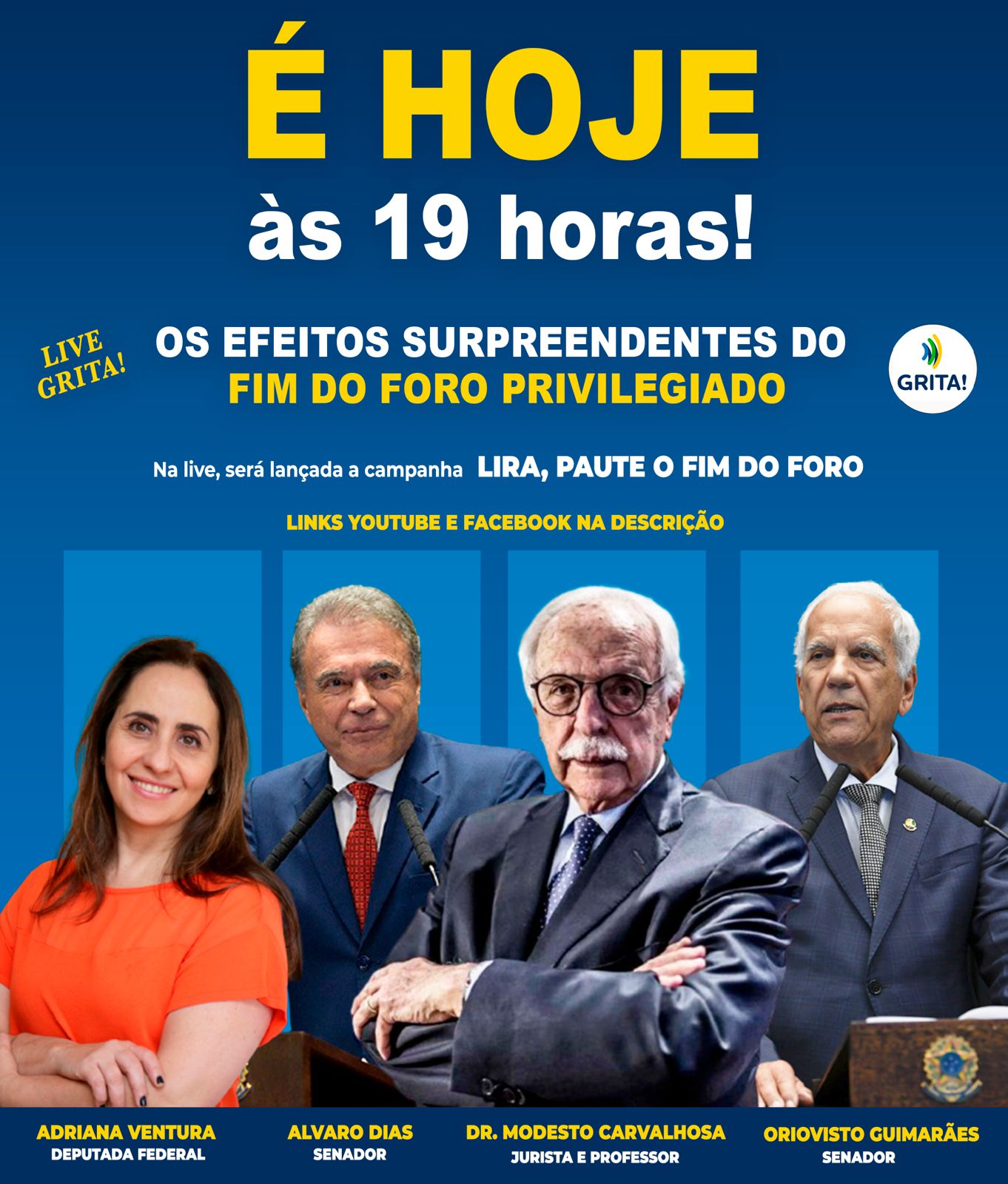 live de lancamento