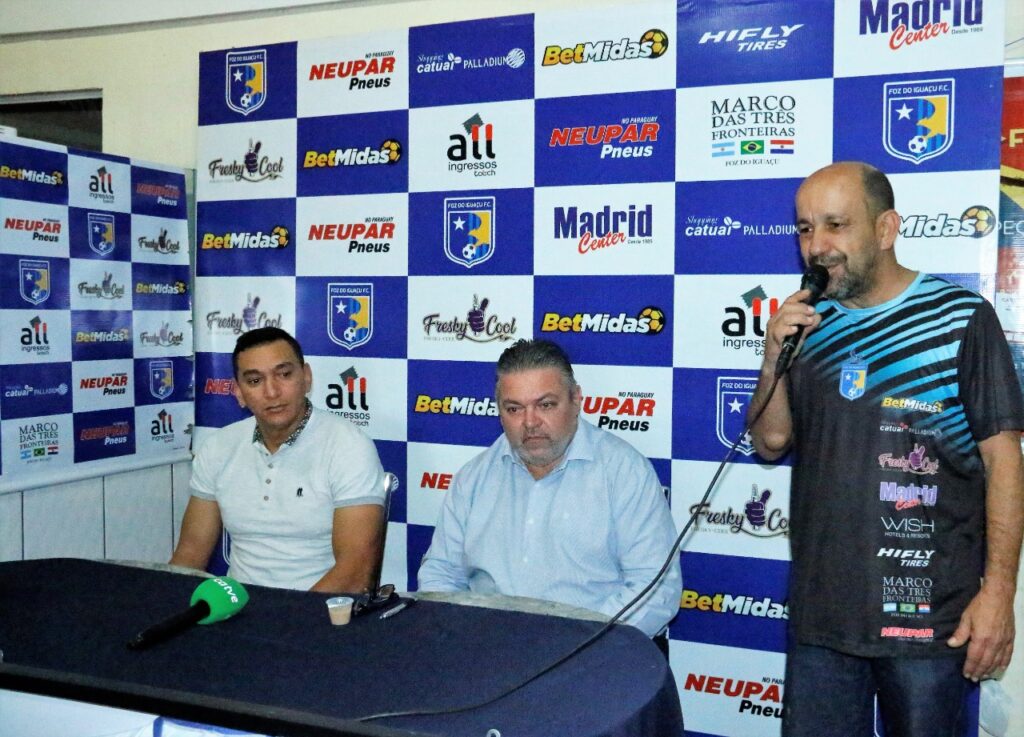 Negreiros confirmado como técnico do Foz do Iguaçu FC 2 Foz fc 2
