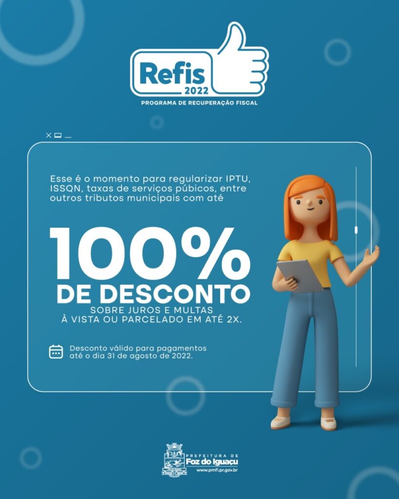 Contadores de Foz do Iguaçu darão apoio na divulgação do Refis 2022 2 Contadores de Foz do Iguaçu darão apoio na divulgação do Refis 2022