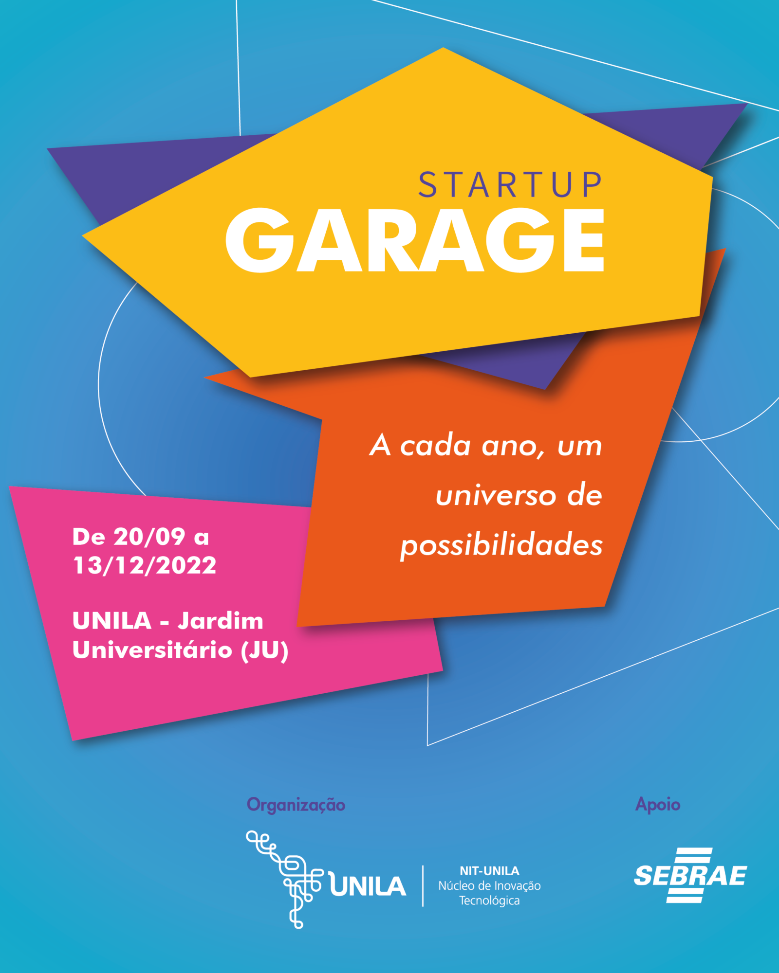 Abertas as inscrições para as duas fases de Esquentas do Startup Garage, evento com parceria do Sebrae 1 Startup Garage divulgacao