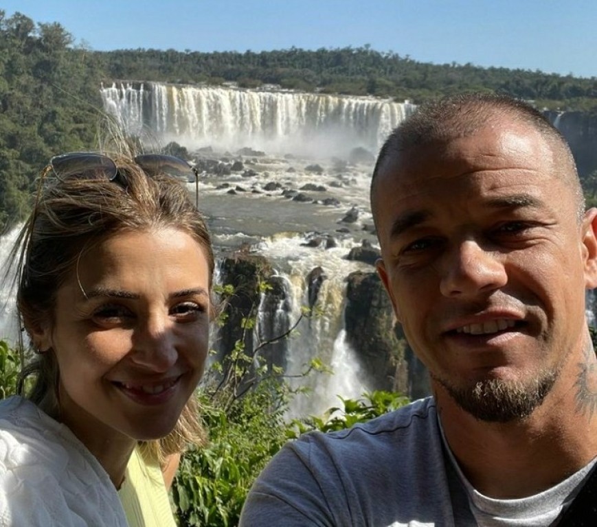 Ídolo do Internacional, D'Alessandro visita as Cataratas do Iguaçu e Itaipu 2 dalessandro 42 1