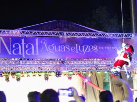 agua e luzes
