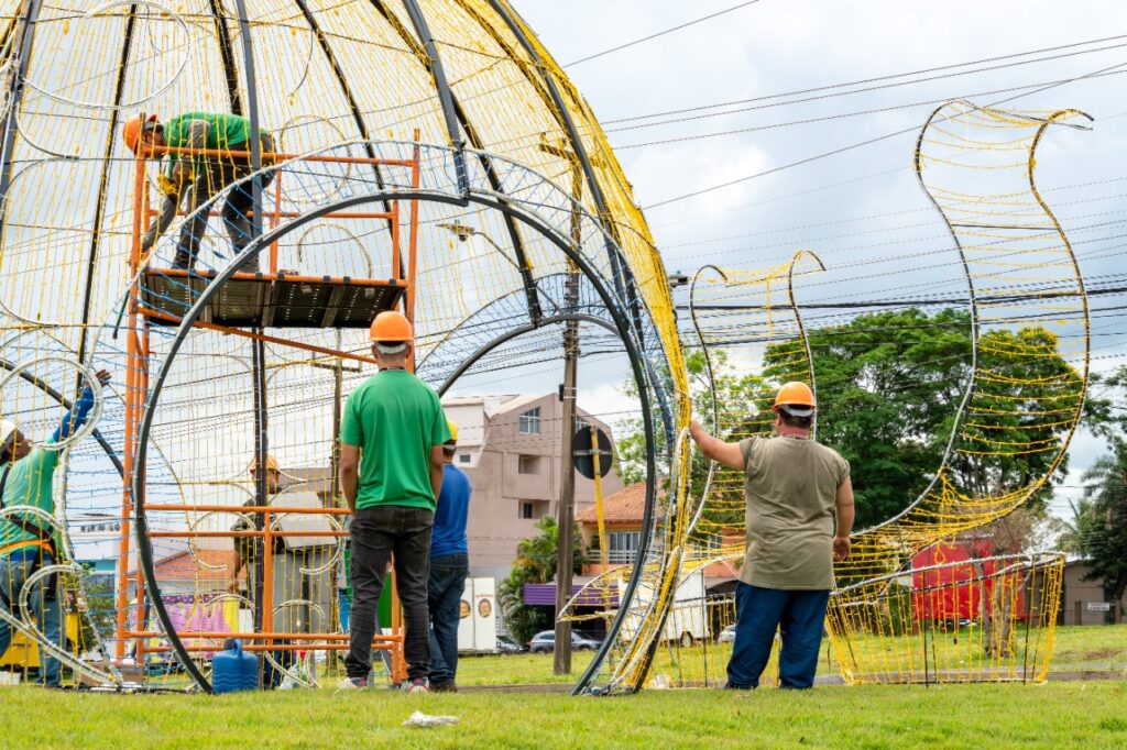 Itaipu prepara Gramadão para o Natal de Águas e Luzes 2 decoracao89
