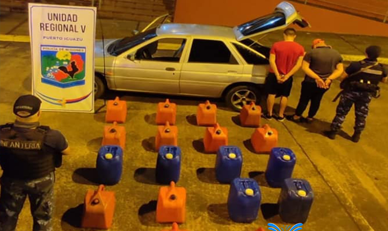 Paraguaios presos