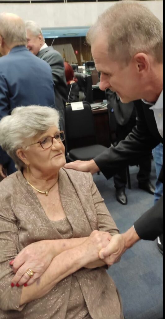 Philomena Rafagnin é cidadã honorária do Paraná 2 cidada onorariapr