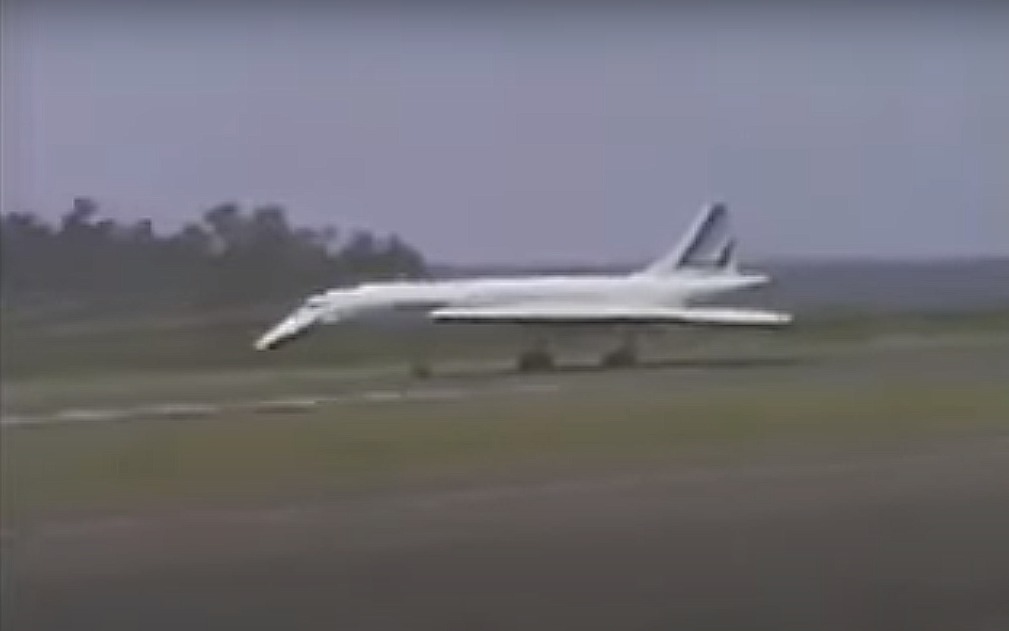 Avião Concorde em Foz do Iguaçu