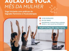 Evento mes das mulheres Capa digital