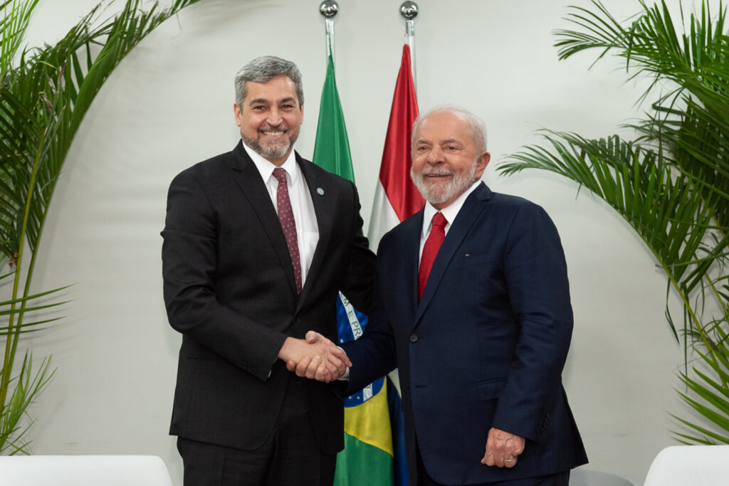 Negociação do Anexo C levará em conta a realidade de Brasil e Paraguai, diz Lula 2 posse 4