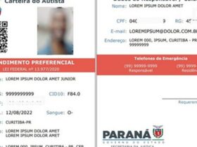 carteirinha especial autista