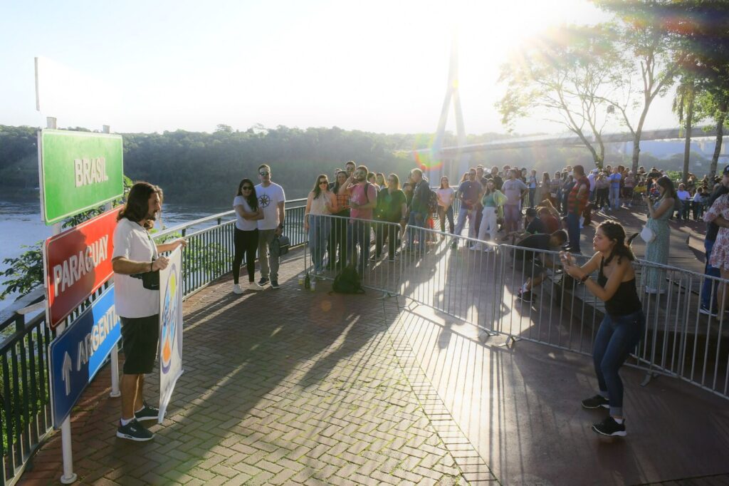 Marco das Três Fronteiras recebeu 7.385 pessoas no feriado de Tiradentes 2 feriado 86