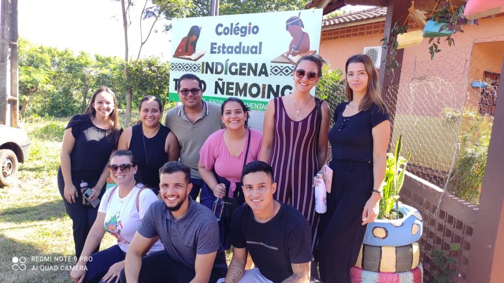 Professores participam da Semana Cultural Indígena, em São Miguel do Iguaçu 2 indigenasss 1