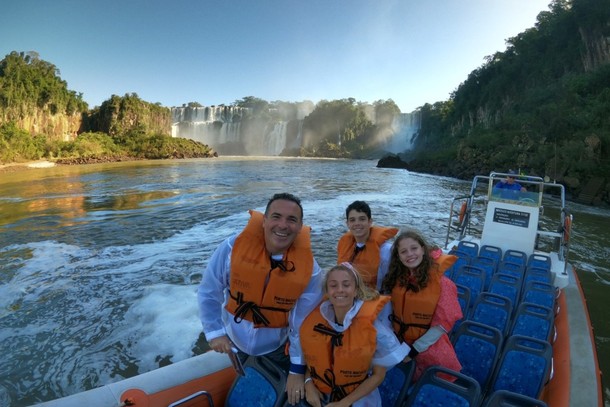 apresentador reinaldo gottino visita cataratas do iguacu e fica impressionado 646df2d6a3824