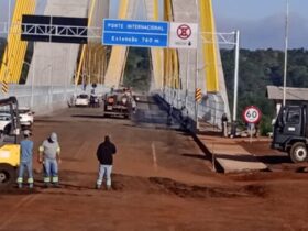 ponte da integracao troca de asfalto