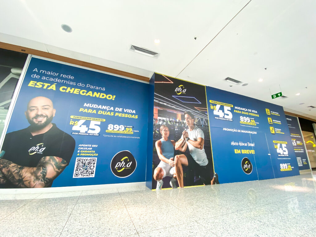 Shopping Catuaí Palladium em Foz anuncia Academia Ph.D Sports, maior rede do Paraná 2 Academia 01
