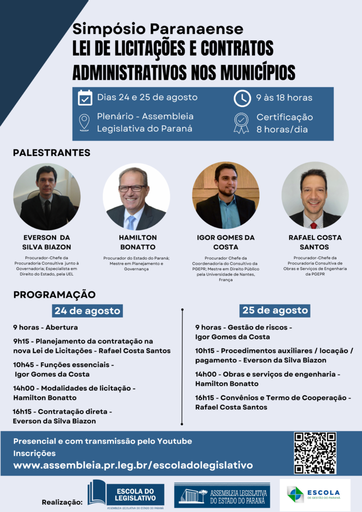 Simpósio na Asembleia Legislativa debate a "Lei de Licitações e Contratos Administrativos nos Municípios". 2 Simposio lei de licitacoes A4 2480 × 3508 px