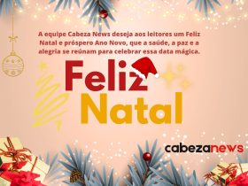 A equipe Cabeza News deseja aos leitores um Feliz Natal e prospero ano novo que a saude a paz e a alegria se reunam para celebrar essa data magica. 3