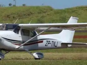 Homens invadem hangar e roubam avião no Paraguai, perto de Santa Helena