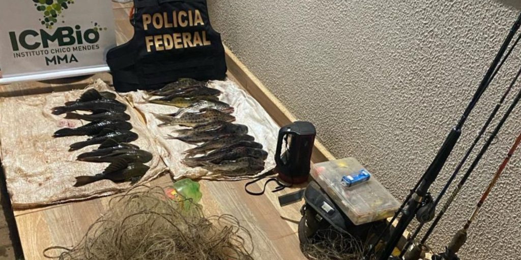 VÍDEO: PF e ICMBio prendem 3 pessoas por pesca ilegal no Parque Nacional do Iguaçu 1 PEIXES