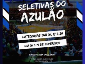 Foz Cataratas Futsal busca novos talentos para base