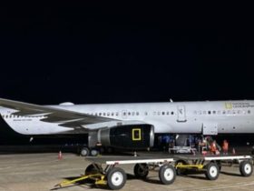 Foz do Iguaçu volta a receber Boeing 757 com expedição da National Goegraphic