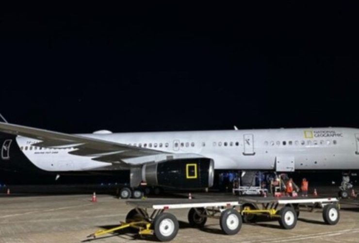 Foz do Iguaçu volta a receber Boeing 757 com expedição da National Goegraphic