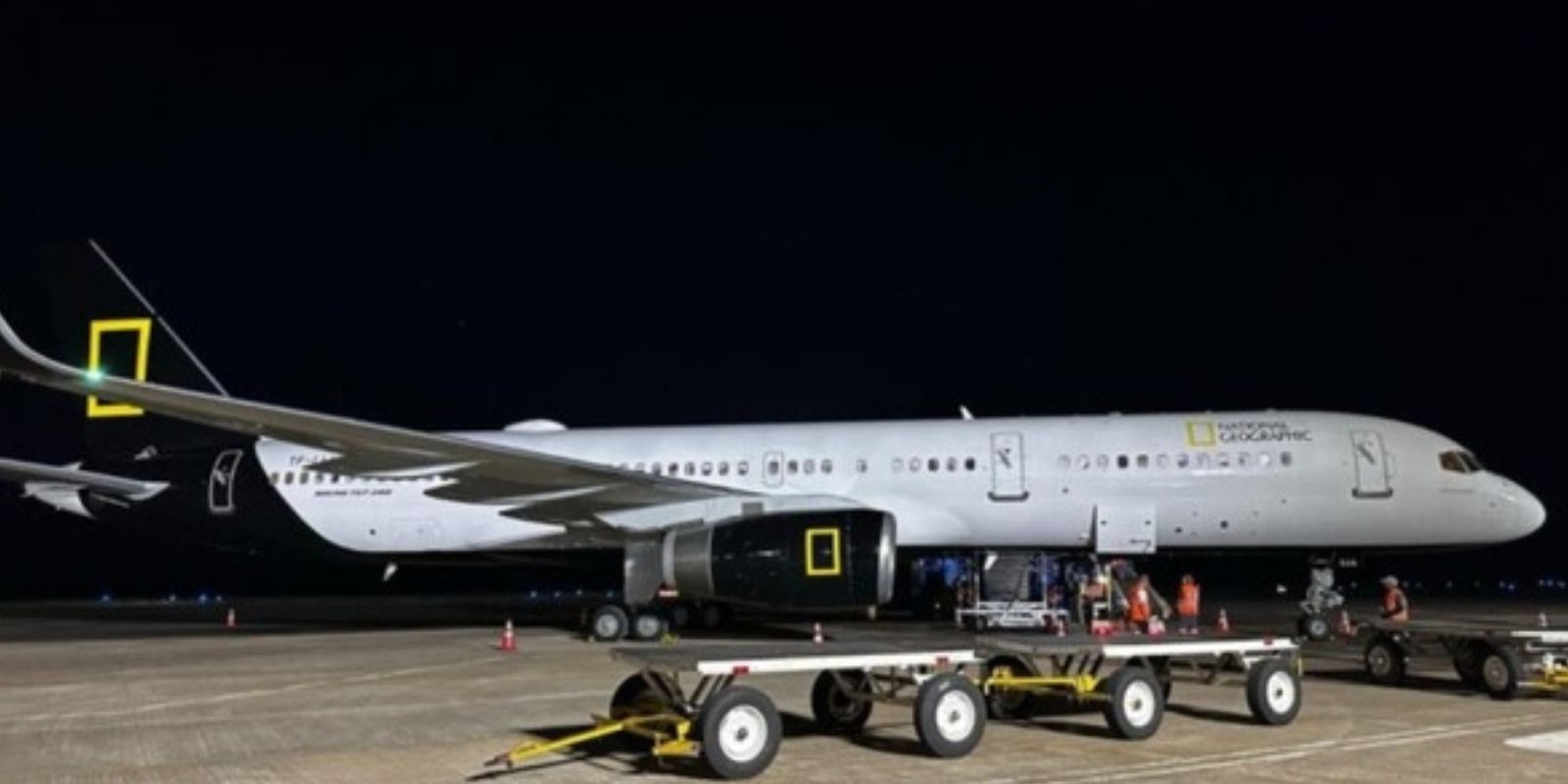 Foz do Iguaçu volta a receber Boeing 757 com expedição da National Goegraphic
