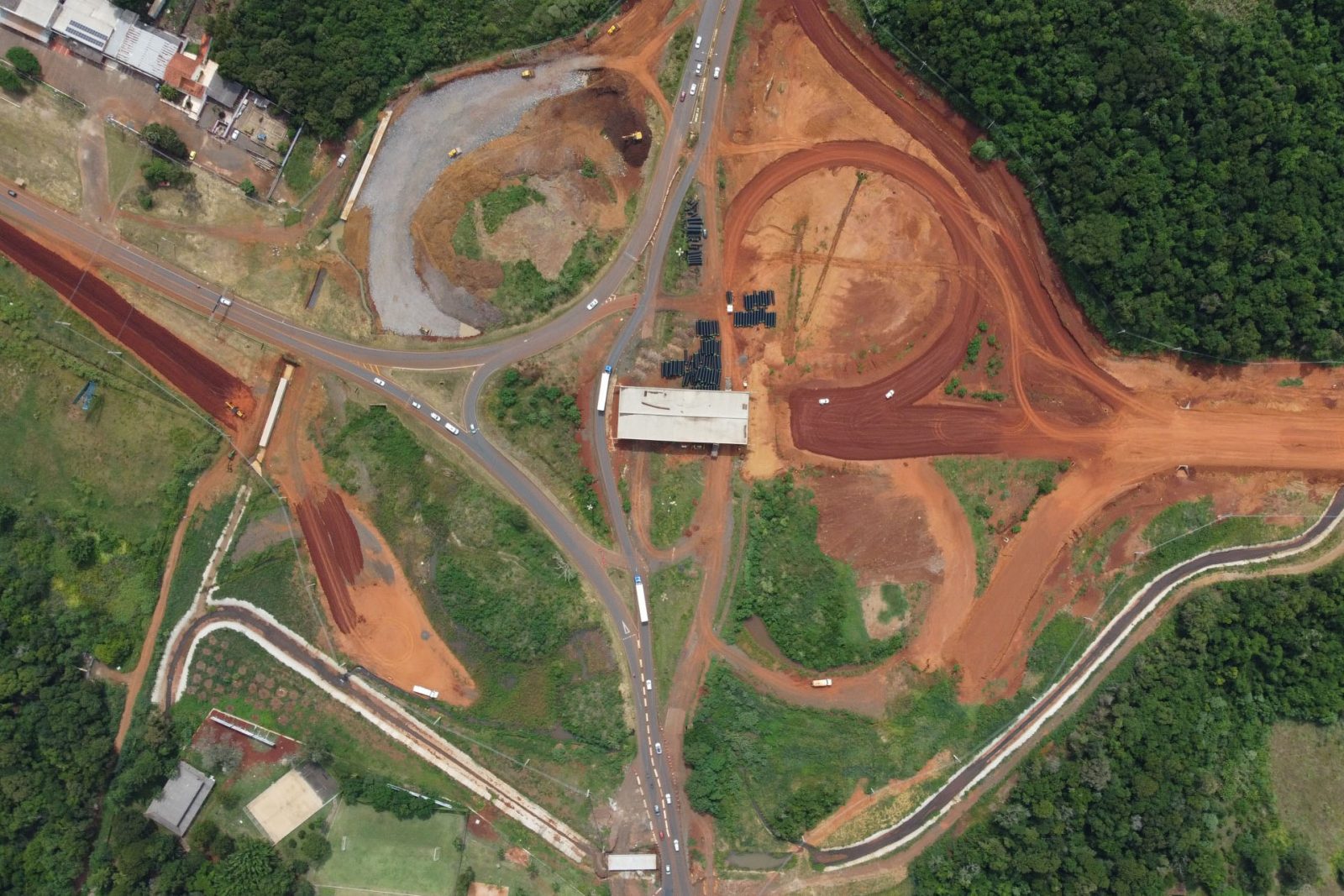 perimetral vista geral da intersecao br 469