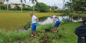 VÍDEO: Semana do Dia Mundial da Água em Foz começa com limpeza do Lago Monjolo