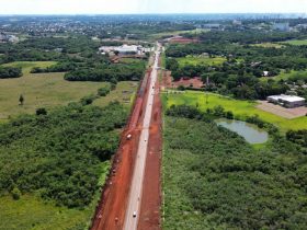 Duplicação da Rodovia das Cataratas, em Foz do Iguaçu, alcança 28,19% de execução