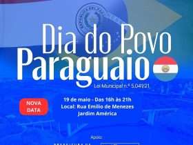 Evento do Dia do Povo Paraguaio é adiado para domingo, 19 de maio